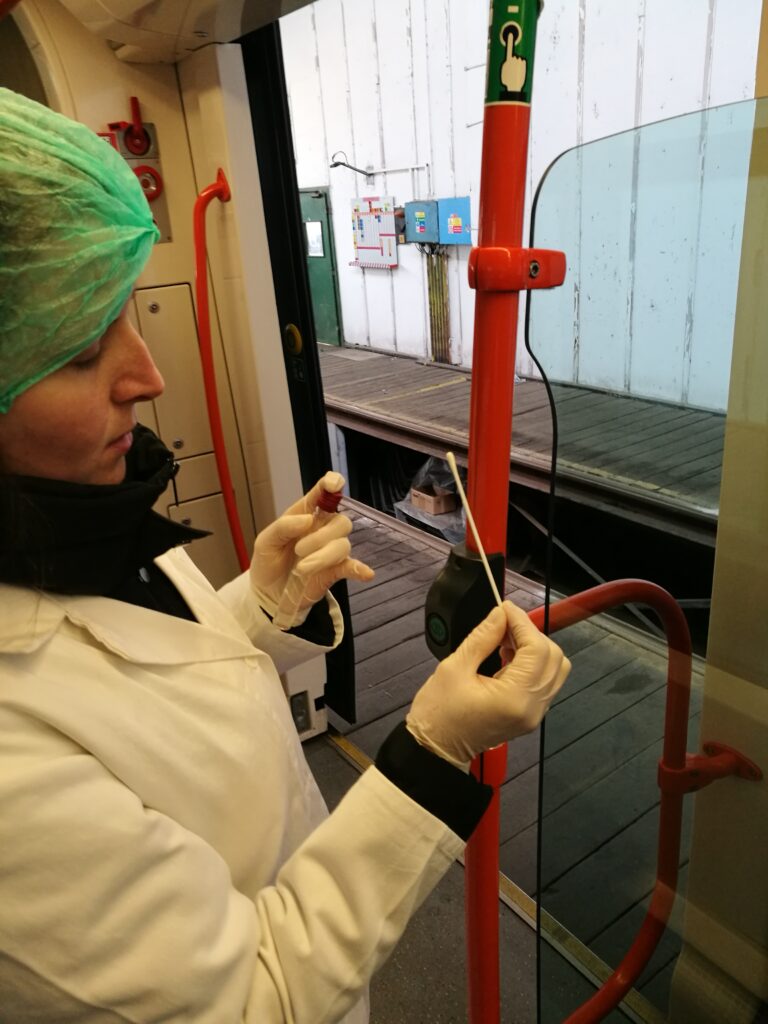 kontrola účinnosti antibakteriální ochrany