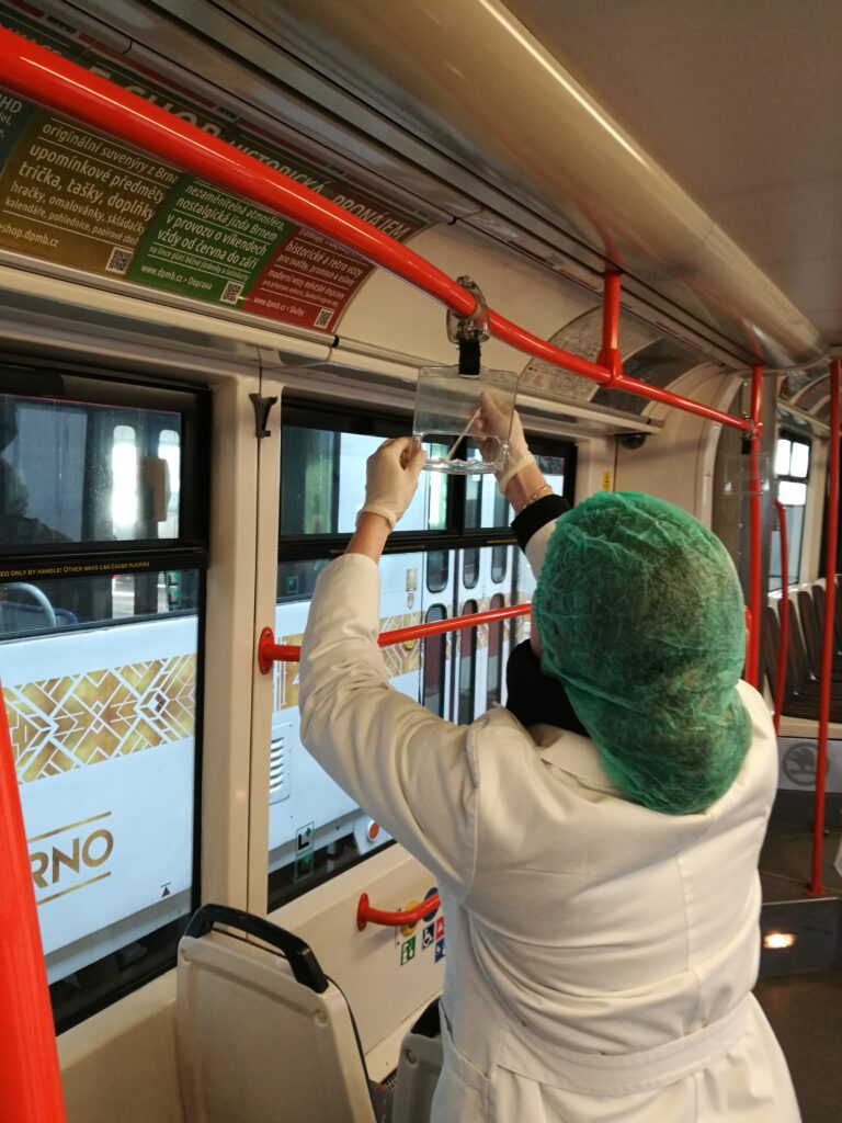 Kontrola účinnosti antibakteriální ochrany