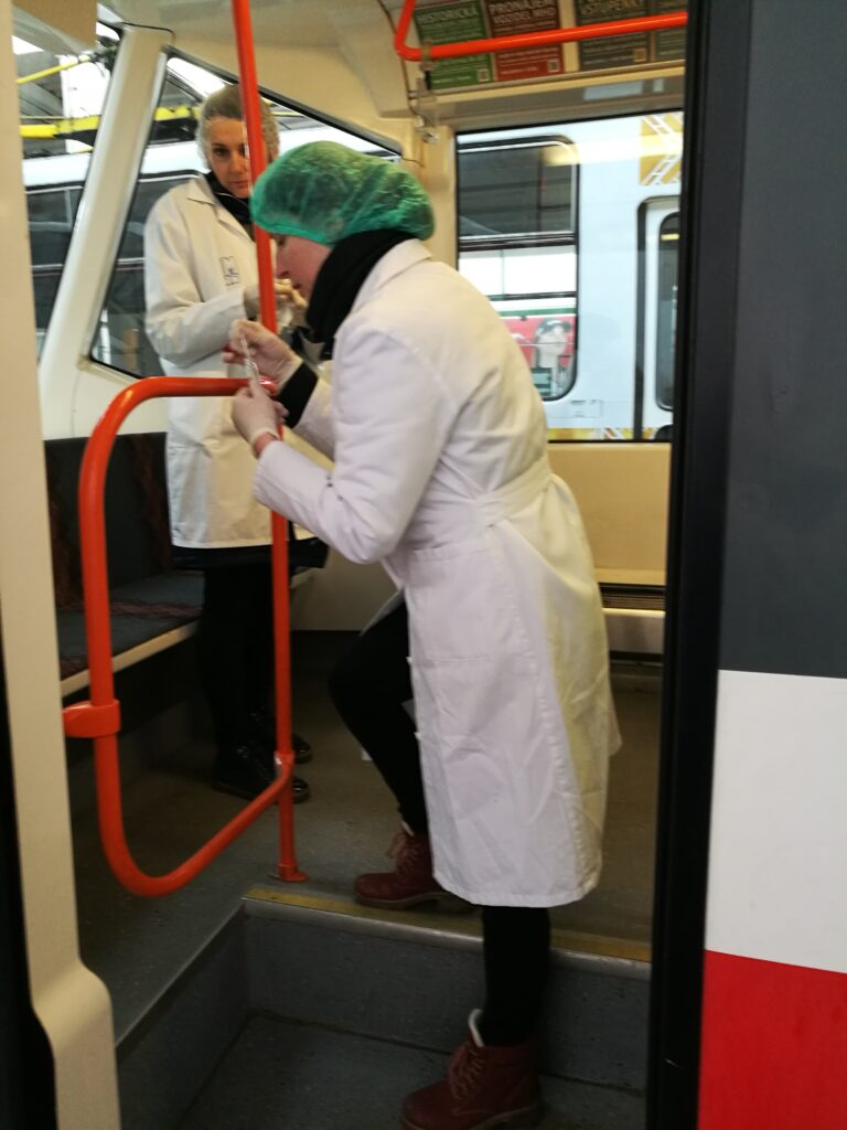 Kontrola účinnosti antibakteriální ochrany