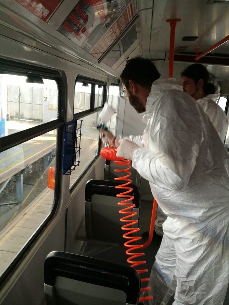 Aplikace antibakteriální ochrany