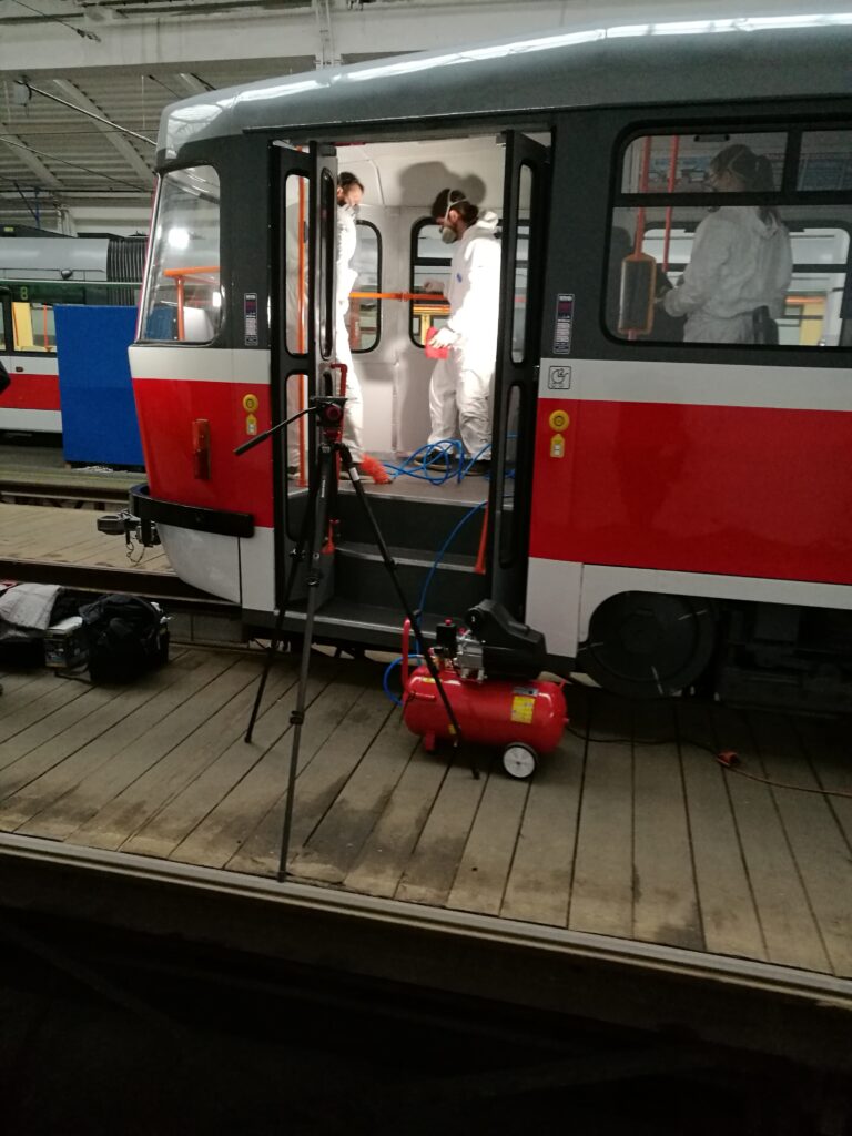 aplikace antibakteriální ochrany